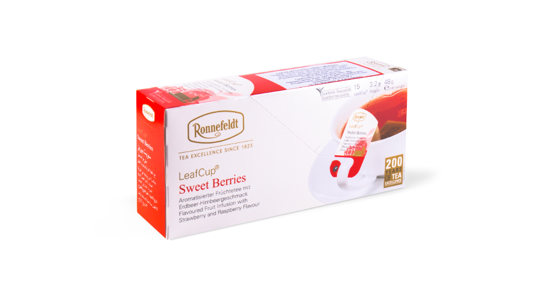 Herbata Ronnefeldt Leaf Cup Sweet Berries (15 Saszetek)
