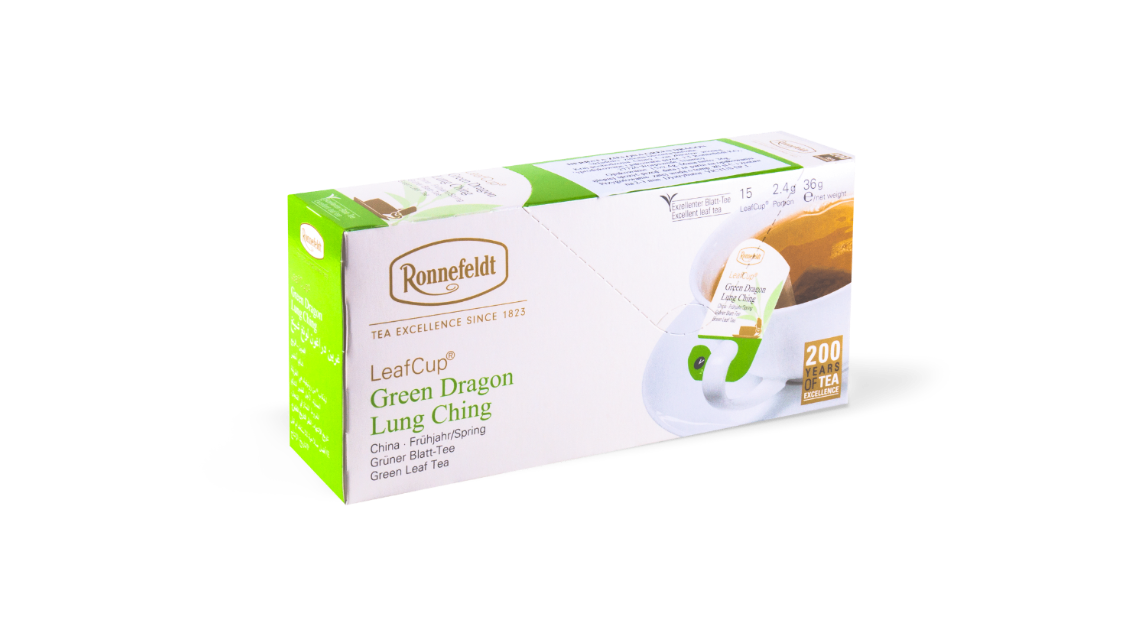 Herbata Ronnefeldt Leaf Cup Green Dragon (15 Saszetek)
