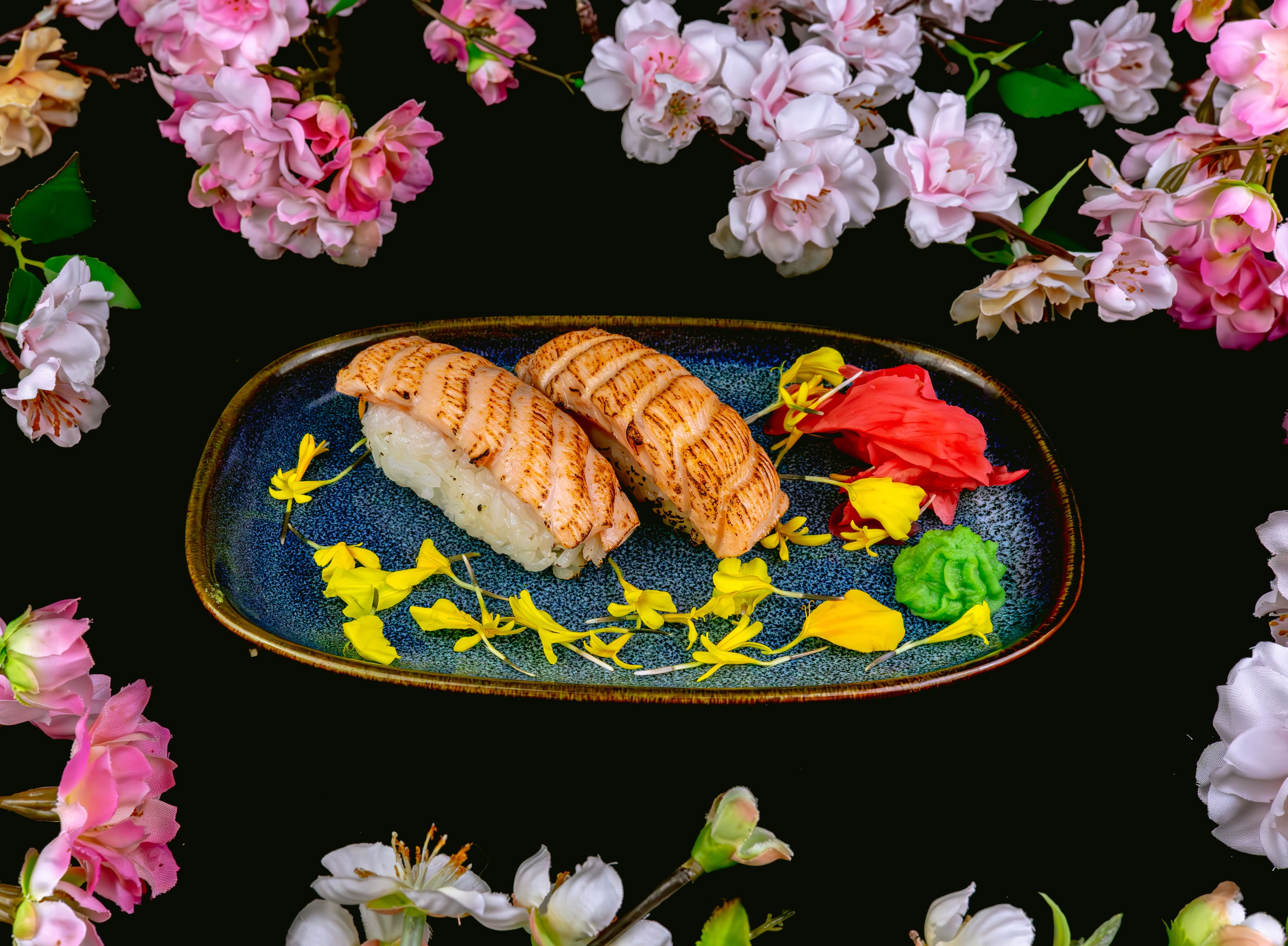 Nigiri Łosoś Opalany