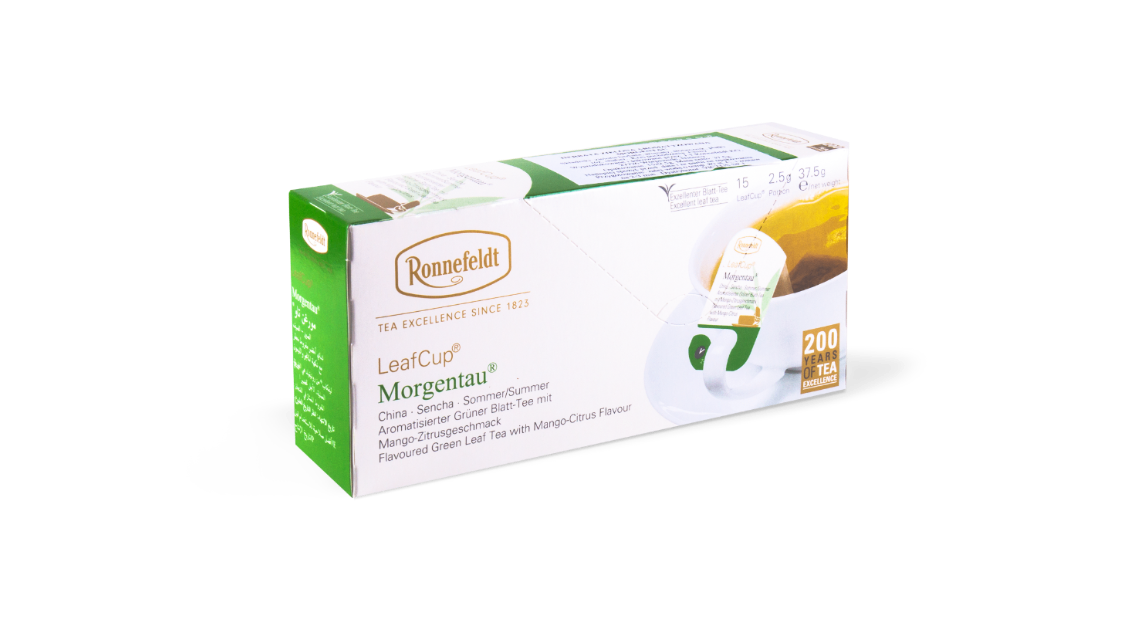 Herbata Ronnefeldt Leaf Cup Morgentau (15 Saszetek)